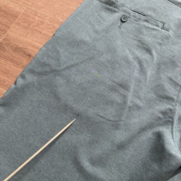 Volcom Surf & Turf Hybrid Shorts Mens 38 Green 4-Way Stretch Boardwalk Golf - Picture 6 of 8